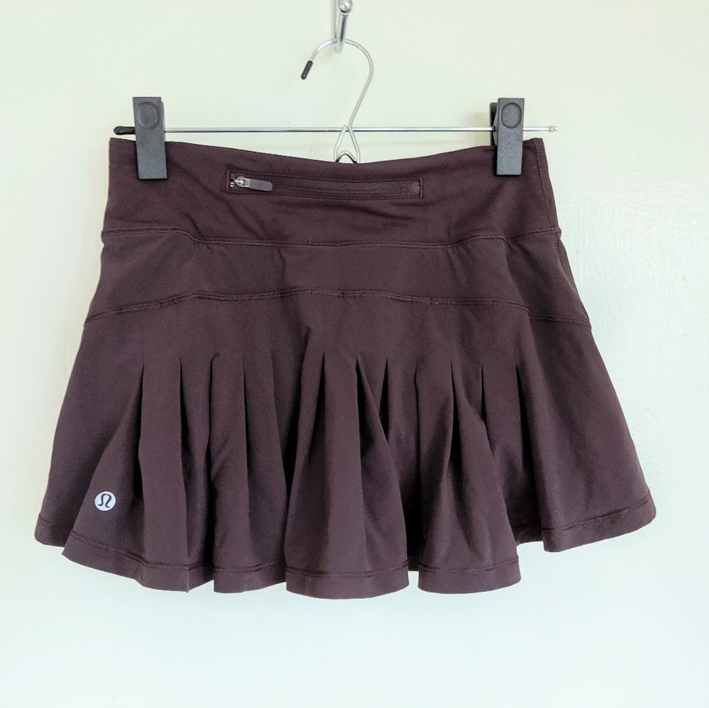 Lululemon Pro Tennis Skirt with shorts and pocket